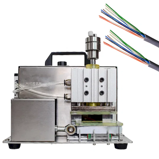 Máy Duỗi Thẳng Cáp Mạng Công Nghiệp Chính Xác WPM-809D - Máy Chải Lưới Chống Nhiễu